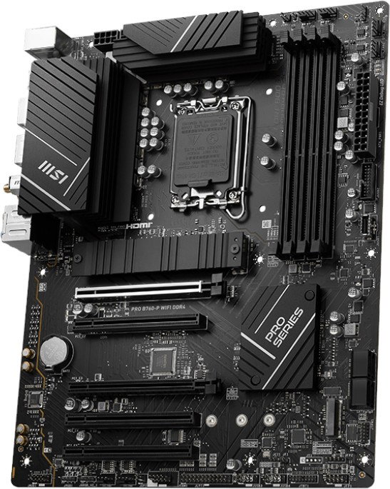 MSI PRO B760-P WIFI DDR4 MSI PRO B760-P WIFI DDR4