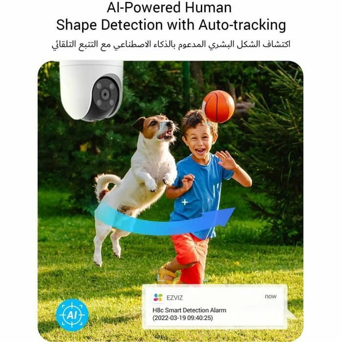 Ezviz H8C 2MP Cámara de Seguridad IP Esférica
