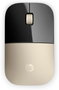 HP Z3700 Ratón Inalámbrico Dorado