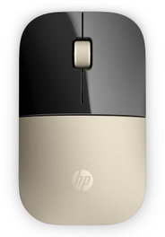 HP Z3700 Ratón Inalámbrico Láser Color Dorado 1200 DPI