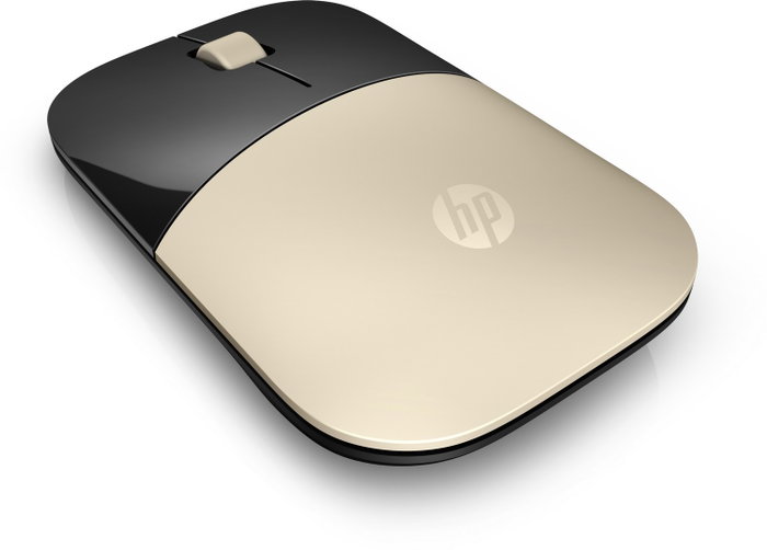 HP Z3700 Ratón Inalámbrico Láser Color Dorado 1200 DPI