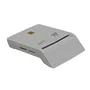 Lector de DNI y Tarjetas Woxter PE26-147/ Blanco/ USB 2.0