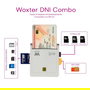 Lector de DNI y Tarjetas Woxter PE26-147/ Blanco/ USB 2.0