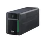 APC BVX700LI-GR SAI/UPS Línea Interactiva 0.7 kVA 360W Salida Onda Senoidal 2 Tomas Schuko Negro Compacto