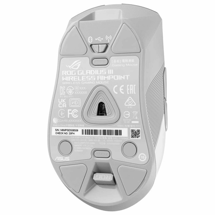 Asus ROG Gladius III Wireless Aimpoint White Asus ROG Gladius III Wireless Aimpoint White