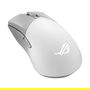 ASUS ROG Gladius III Wireless Aimpoint WT Ratón Gaming Óptico Inalámbrico Bluetooth USB 36000 DPI Blanco