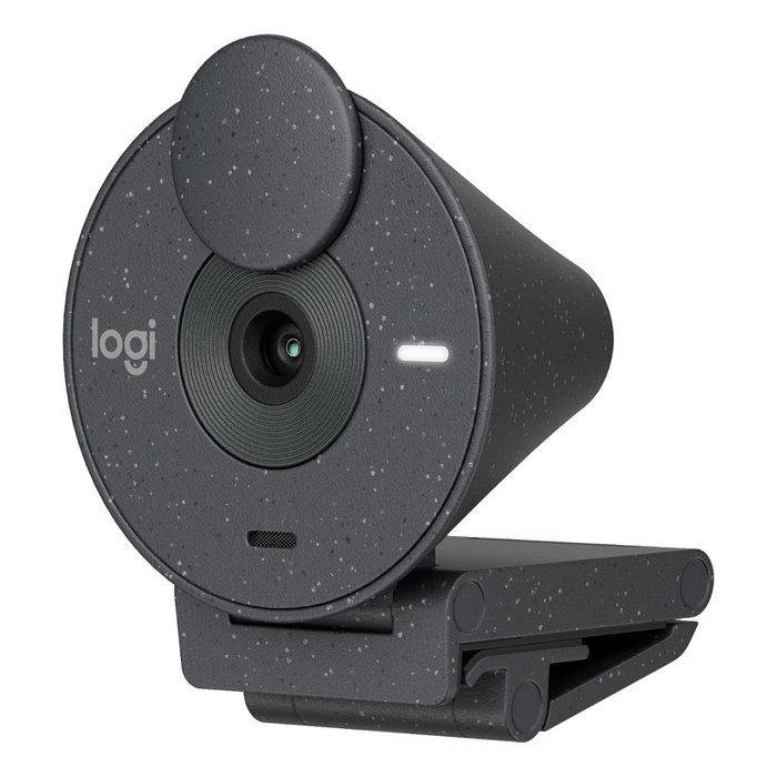 Logitech Brio 300 Full HD Webcam, Grafito, USB-C