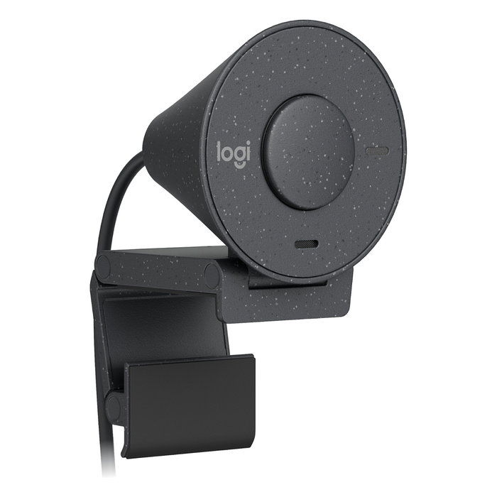 Logitech Brio 300 Full HD Webcam, Grafito, USB-C