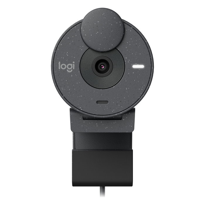 Logitech Brio 300 Full HD Webcam, Grafito, USB-C