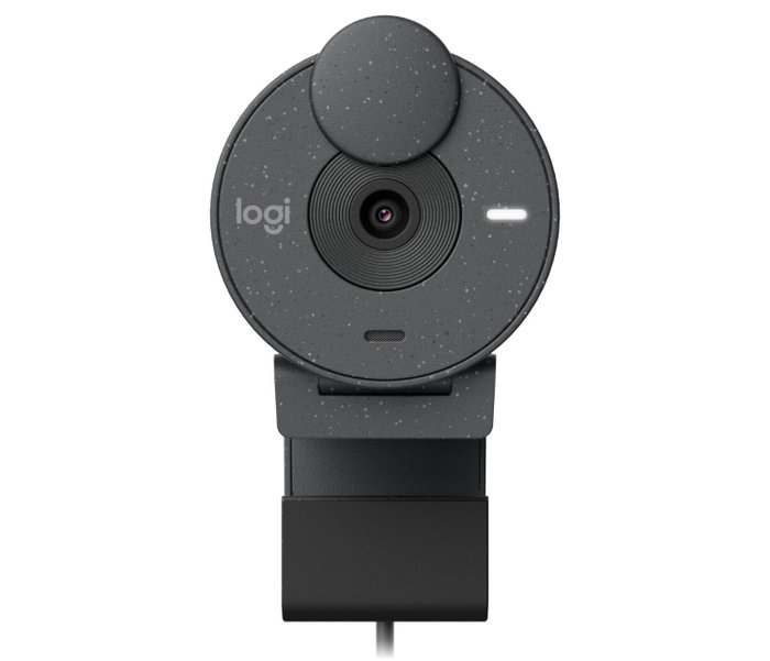 Logitech Brio 300 Full HD Webcam, Grafito, USB-C