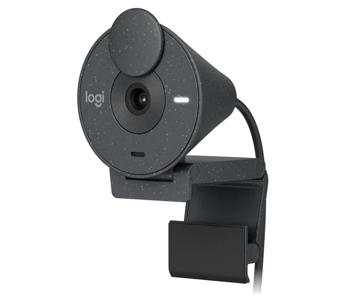 Logitech Brio 300 Full HD Webcam, Grafito, USB-C