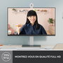 Logitech Webcam Full HD Brio 300, Cámara Web USB con Micrófono Integrado y Visión Nocturna para Videollamadas