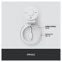 Logitech Brio 300 Webcam Full HD USB-C Blanco Crudo