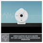 Logitech Brio 300 Webcam Full HD USB-C Blanco Crudo