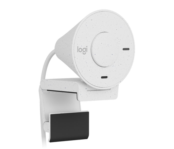 Logitech Brio 300 Webcam Full HD USB-C Blanco Crudo