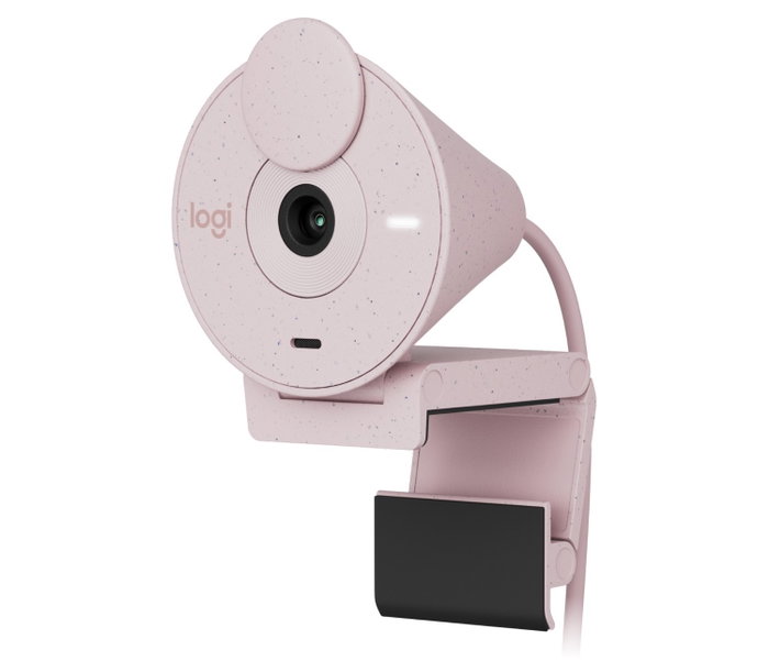 Logitech Brio 300 Cámara Web Full HD Rosa