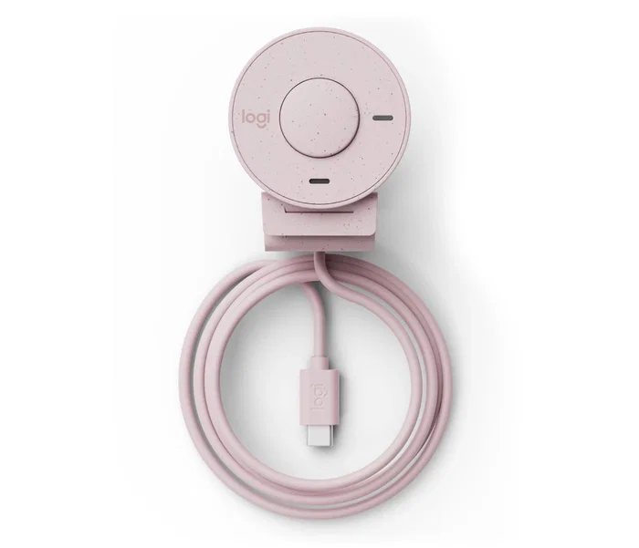 Logitech Brio 300 Cámara Web Full HD Rosa