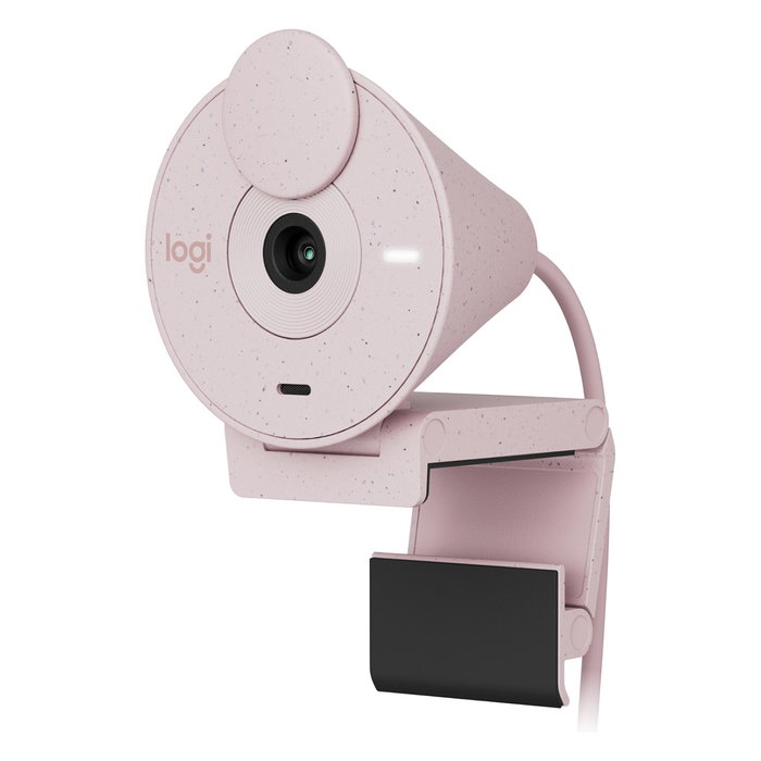 Logitech Brio 300 Cámara Web Full HD Rosa