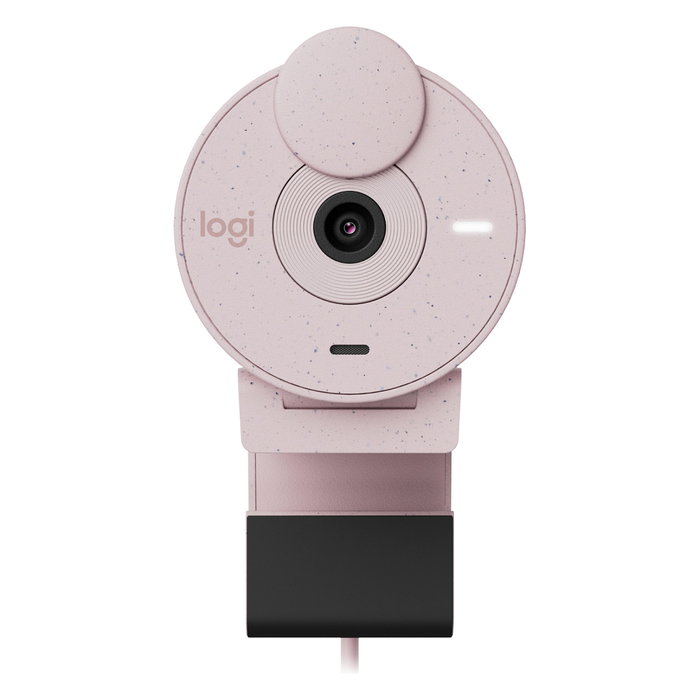 Logitech Brio 300 Cámara Web Full HD Rosa