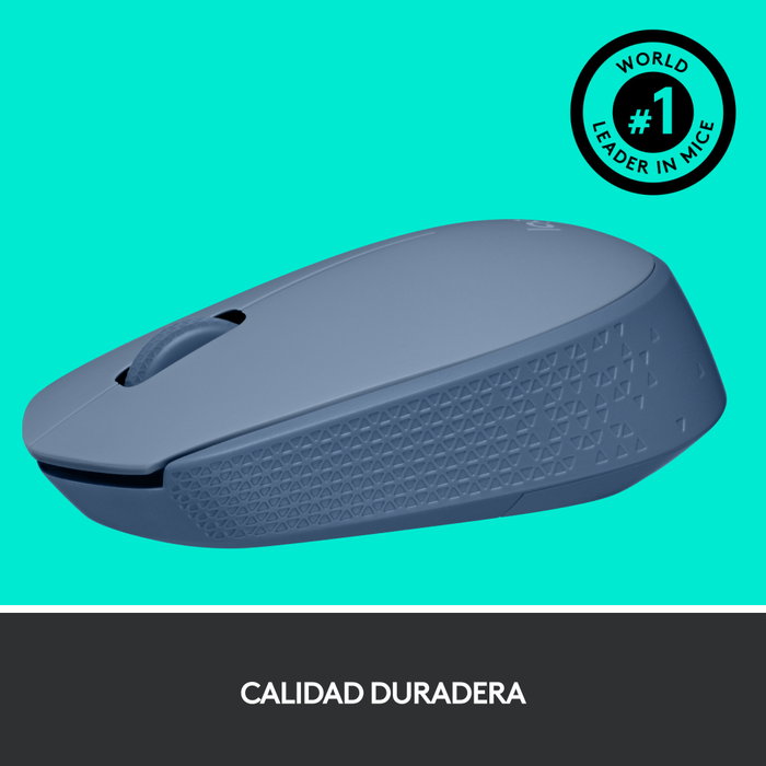 Logitech Ratón Inalámbrico M171 Gris Azulado 910-006866