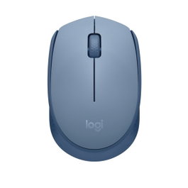Logitech Ratón M171 Óptico Wireless Gris Azulado Conexión USB