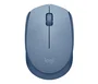 Logitech M171 Ratón Inalámbrico RF Óptico Ambidiestro para Oficina, 12 Meses Batería, Plug and Play, 10 m Alcance, Color Gris Azulado - 910-006866