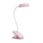 Philips Flexo Pinza LED 3W 4000K Rosa 175 lm con Batería de Litio y Cable USB