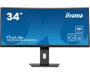 iiyama ProLite XCB3494WQSN-B5 Monitor Gaming Curvo 34" (86,4 cm) UltraWide Quad HD 3440x1440, 1500R, VA, 120Hz, 0.4ms, FreeSync, Altavoces, USB-C 65W, Negro