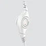 Logitech Auriculares H390 981-001286 USB con Micrófono con Cancelación de Ruido, Diadema Ajustable para Oficina, Llamadas, PC, Chromebook, Plug and Play, Cable 1.9m, Blanco