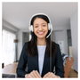 Logitech H390 Auriculares USB-A con Micrófono, Blanco