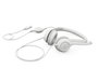 Logitech H390 Auriculares USB-A con Micrófono, Blanco