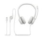 Logitech H390 Auriculares USB-A con Micrófono, Blanco