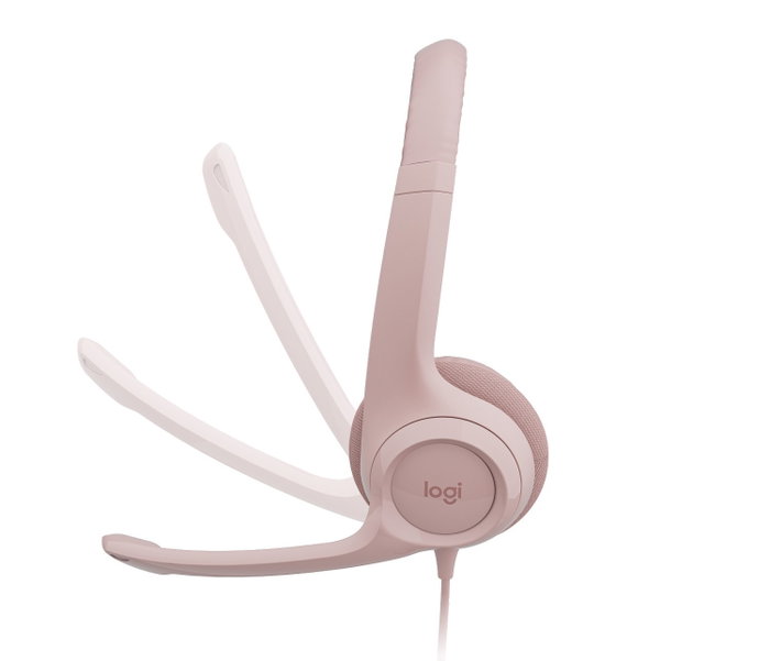 Logitech H390 Auriculares de Diadema USB-A Rosa