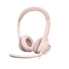 Logitech H390 Auriculares de Diadema USB-A Rosa