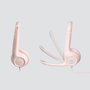 Logitech H390 Auriculares de Diadema USB-A Rosa