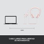 Logitech H390 Auriculares de Diadema USB-A Rosa