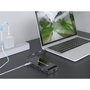 Conceptronic DONN15G Hub USB-C 12-en-1 con HDMI, VGA y Ethernet