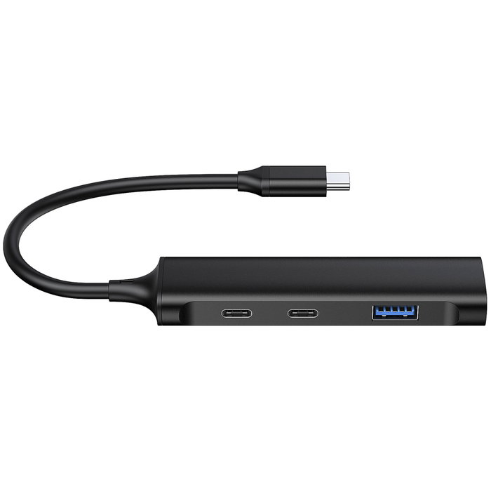 Conceptronic HUBBIES12B Hub USB 3.2 de 4 puertos (2x USB-C y 2x USB-A) negro Conceptronic HUBBIES12B Hub USB 3.2 de 4 puertos (2x USB-C y 2x USB-A) negro
