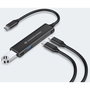 Conceptronic HUBBIES12B Hub USB 3.2 de 4 puertos (2x USB-C y 2x USB-A) negro