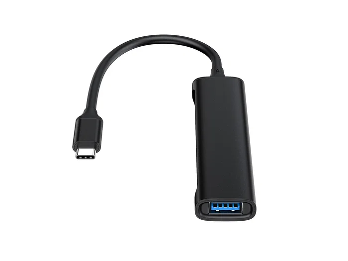 Conceptronic HUBBIES12B Hub USB-C de 4 puertos (2x USB-C y 2x USB-A) Negro