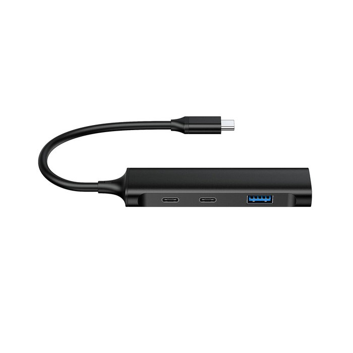 Conceptronic HUBBIES12B Hub USB-C con 4 Puertos (2x USB-C y 2x USB-A) Negro Conceptronic HUBBIES12B Hub USB-C con 4 Puertos (2x USB-C y 2x USB-A) Negro