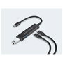 Conceptronic HUBBIES12B Hub USB-C con 4 Puertos (2x USB-C y 2x USB-A) Negro