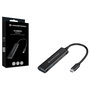 Conceptronic HUBBIES12B Hub USB-C con 4 Puertos (2x USB-C y 2x USB-A) Negro