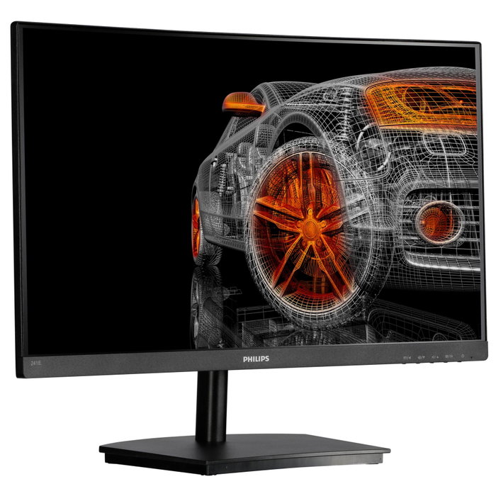 Philips 241E1SCA Monitor Curvo E-Line 23.6 Full HD VA Negro