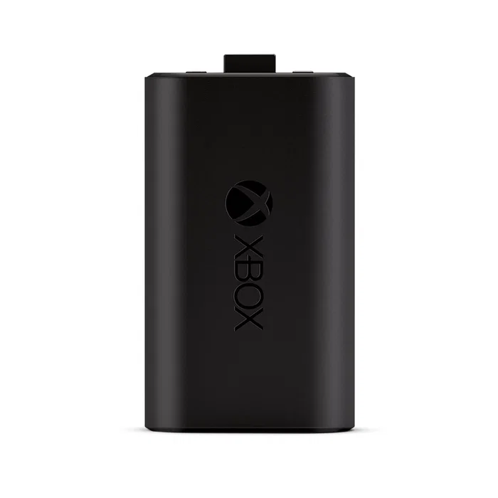Microsoft Xbox One Play & Charge Kit - Kit de Carga Modular con Cable USB-C y Batería Recargable para Mando Inalámbrico, Color Negro