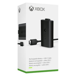 Microsoft Xbox Play & Charge Kit Negro