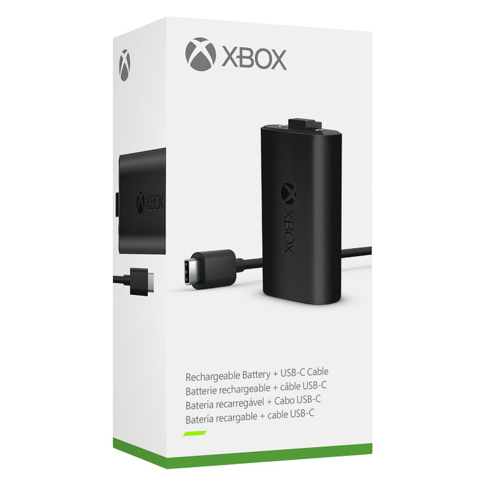 Microsoft Xbox Play & Charge Kit con cable USB Tipo C Microsoft Xbox Play & Charge Kit con cable USB Tipo C