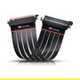 Thermaltake AC-058-CO1OTN-C1 Cable Extensor PCIe 4.0 16x 30cm Negro