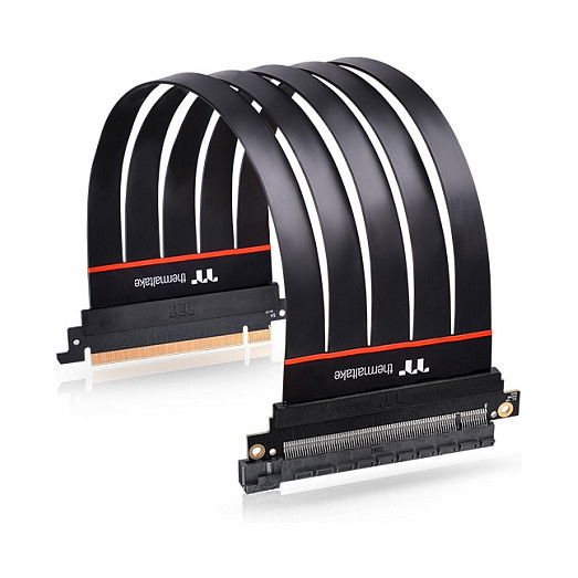 Thermaltake AC-058-CO1OTN-C1 Cable Extensor PCIe 4.0 16x 30cm Negro