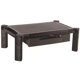 Startech Base con Cajón para Monitor, Altura Ajustable con Columnas Apilables, Soporte para Pantallas hasta 32 pulgadas